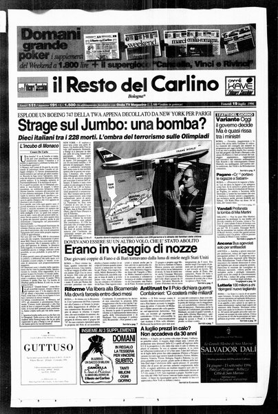 Il Resto del Carlino : giornale dell'Emilia